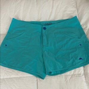 Pelagic Turquoise Athletic Shorts
